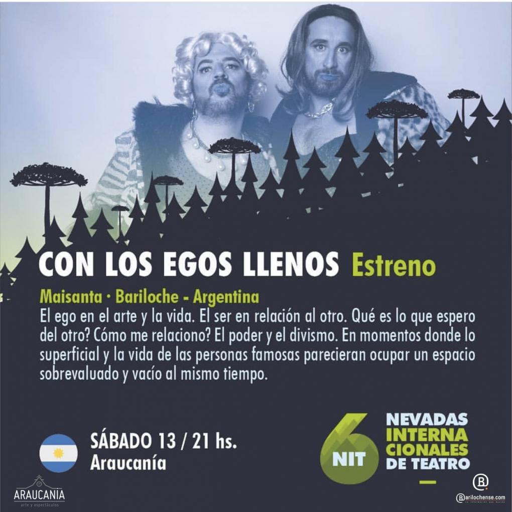 DOS GORDITAS estrena &uml;Con los egos llenos&uml; dentro del Festival Nevadas Teatrales