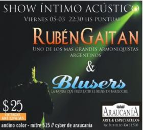 NOCHE DE BLUES con R&uacute;ben Gaitan y Blusers   