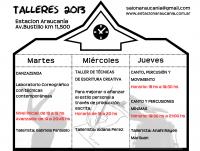 EN ABRIL COMIENZAN DIVERSOS CURSOS Y TALLERES EN ARAUCANIA 