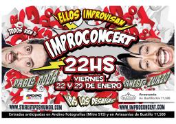 TEATRO: ImproConcert en Bariloche!