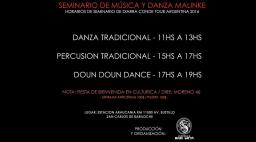 Seminario de M&uacute;sica y Danza Malinke