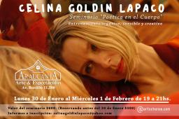 Seminario Po&eacute;tica en el Cuerpo por Celina Goldin Lapac&oacute;