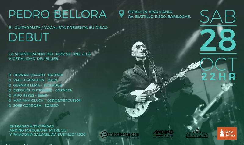 Pedro Bellora presenta Debut junto a una gran banda!