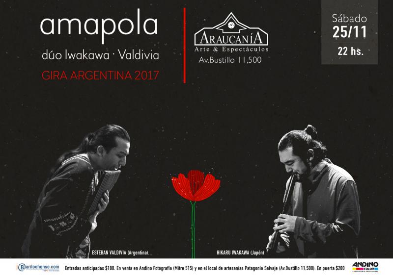 AMAPOLA: D&uacute;o IWAKAWA-VALDIVIA en Argentina