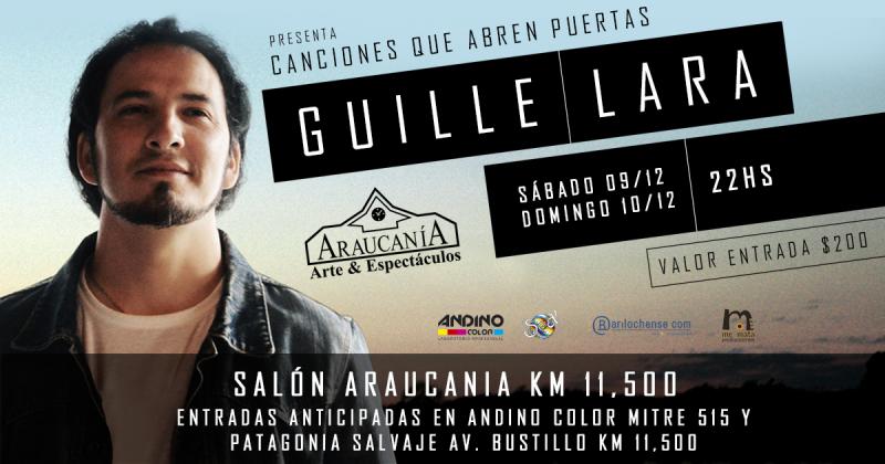 GUILLE LARA presenta Canciones que abren puertas