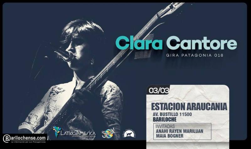  CLARA CANTORE NUEVAMENTE EN BARILOCHE! 