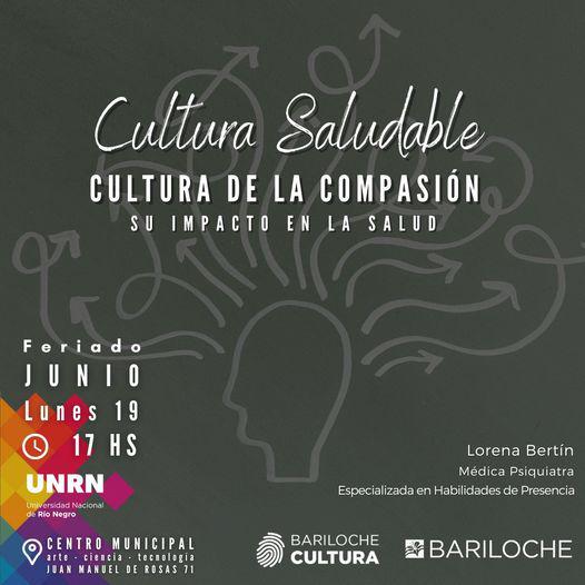 CHARLA CULTURA SALUDABLE