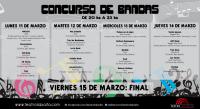 Concurso de Bandas del 11 al 15 de Marzo en La Baita 