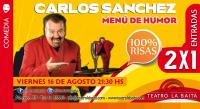 Carlos S&aacute;nchez en: MEN&Uacute; DE HUMOR