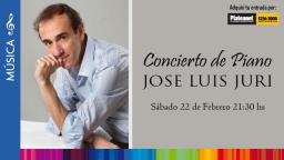 Jos&eacute; Luis Juri presenta un concierto de piano en La Baita 