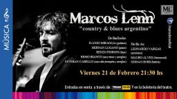 Marcos Lenn le pondr&aacute; ritmo de blues a La Baita