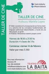 Taller de CINE en La Baita 