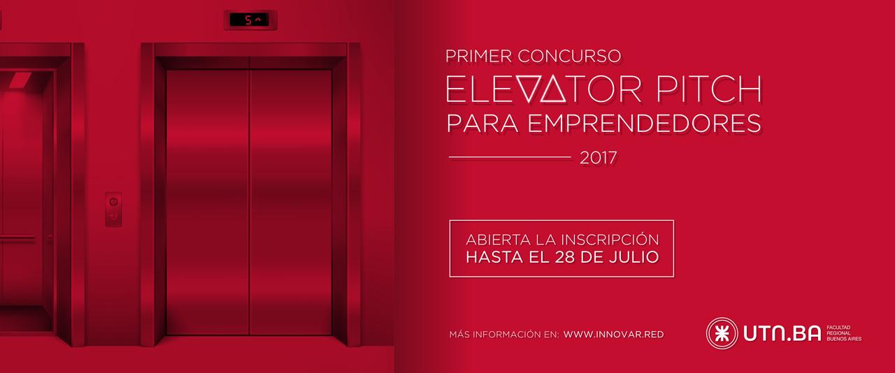 1&ordm; Concurso de &#147;Elevator Pitch&#148; para emprendedores