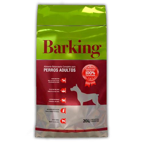 Alimento Balanceado para perro adulto BARKING  X 20 kg 