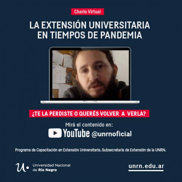 La Extensi&oacute;n Universitaria en tiempos de pandemia